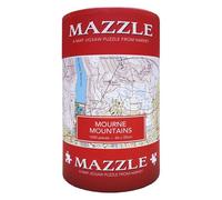 Harvey Maps Harvey Mourne Mountains Mazzle Map Jigsaw Puzzle 1000Pcs