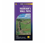 Harvey Maps Harvey Pocket Size Map Hadrian's Wall Path XT40 Harvey Maps Multicolor