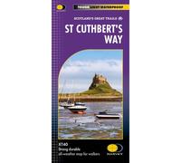 Harvey Maps Harvey Pocket Size Map St Cuthbert's Way Xt40