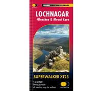 HARVEY Maps Lochnagar, Glen Shee & Mount Keen Superwalker Map -