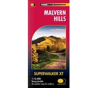 HARVEY Maps Malvern Hills Superwalker Map -