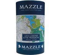 HARVEY Maps Map Jigsaw Puzzle Loch Lomond & The Trossachs -