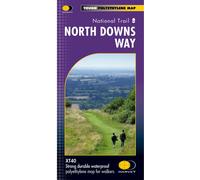 HARVEY Maps North Downs Way Trail Map -