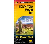 HARVEY Maps North York Moors East Ultramap -