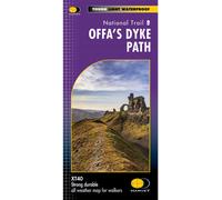 HARVEY Maps Offa's Dyke Path Trail Map -
