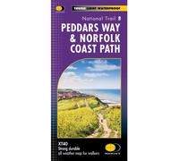 HARVEY Maps Peddars Way & Norfolk Coast Path Trail Map -