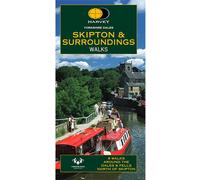 HARVEY Maps Skipton & Surroundings Walks Map -
