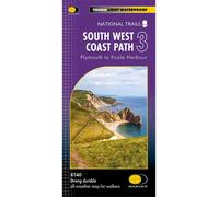 HARVEY Maps South West Coast Path 3 Trail Map -