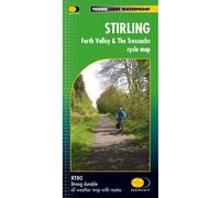 HARVEY Maps Stirling, Forth Valley & the Trossachs Cycle Map -