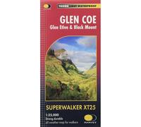 Harvey Maps Superwalker Xt Map - Glen Coe Scotland