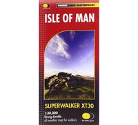 Harvey Maps Superwalker XT Map - Isle of Man Harvey Maps Multicolor