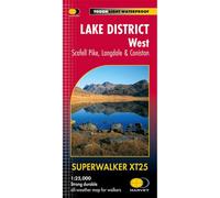 Harvey Maps Superwalker Xt Map - Lake District West