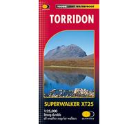 Harvey Maps Superwalker XT Map - Torridon Scotland Harvey Maps Multicolor
