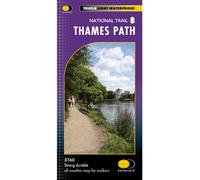 HARVEY Maps Thames Path Trail Map -