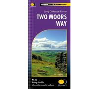 HARVEY Maps Two Moors Way Trail Map -