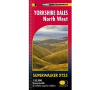 HARVEY Maps Yorkshire Dales North West Superwalker Map -