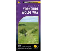 HARVEY Maps Yorkshire Wolds Way Trail Map -