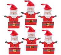 Harvey & Mason Set of 3 Plush Santa Christmas Gift Boxes Stacking & Nesting Storage Box Perfect For Gifts And Treats Christmas Eve (6)