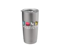 Harvey Personalized Dog Name Harvey Pet Lover Stainless Steel Insulated Tumbler