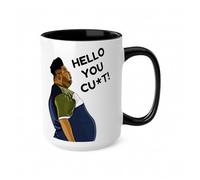 Harvey Price Hello You C*nt Funny Viral Meme Mug - Harvey Price Viral TikTok Meme Coffee Cup - Novelty Quote Gift for Him or Her (Mug, Black 15oz)