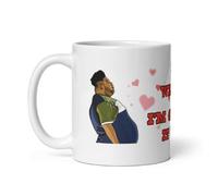 Harvey Price Valentine Mug, Ughh What a Day I'm Glad I Spent It with You, Romantic Gift for Boyfriend Girlfriend