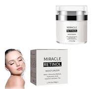 Harvey Ross Miracle Retinol Cream, Miracle Retinol Moisturizer 1.7oz 50g, Reduces Fine Lines and Wrinkles, Firms Skin, Harvey Ross Anti-wrinkle Face Cream for All Skin Types (1pcs)