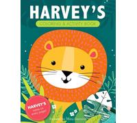 Harvey's Coloring & Activity Book: A Personalized Gift For Harvey - His Name on Every Page (Personalized Coloring Pages)