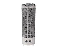 Harvia Cilindro PC90 Sauna Stove 9.0 Integrated Control Unit, Colour: Stainless Steel, stainlesssteel, 9 kW