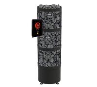 Harvia Kip45 4.5kW Electric Sauna Heater - Single/Three Phase 230V Black