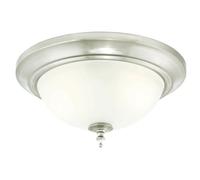 Harwell 2 Light Indoor Flush Mount Ceiling Light Brushed Nickel Finish