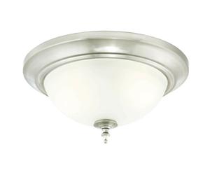 Harwell 2 Light Indoor Flush Mount Ceiling Light Brushed Nickel Finish