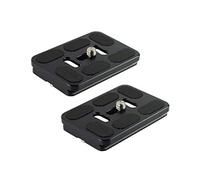 Harwerrel 60mm Quick Release Plate Fits Arca-Swiss Standard for Camera Tripod Ballhead (Pack of 2)