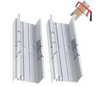 HARY 2 Pack Mini Mitre Block, Aluminium Alloy Angle Cutting Block for Precise 45°/90°/135° Woodworking, for Wood, Plastic & Soft Metal Cutting DIY Crafts and Small Projects