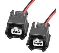 HARY 2-Pack Pre-Wired ABS Sensor Connector Plugs - 2-Pin Replacement for Nissan X-Trail Qashqai Juke, Replaces #479004CB2A, 47901-1KA0A, 576556777, DJ7021K-0.6-21