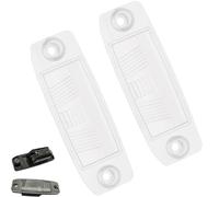 HARY 2Pcs Rear Licence Plate Light Lamp Cover, 92510-2P000 92501-4V000 Car Rear Light Housing, License Plate Lamp Lens for Kia Sorento 2010-2013, Durable Plastic Car Light Lamp Cover Replacement
