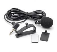 HARY 3.5mm Car Microphone, Wired External Car Mic for Car Radios | android navigation radios, car stereos, head unit, Kenwood, JVC, Alpine, 3 meters cable, plug in microphone