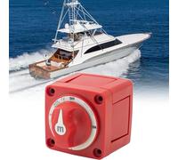 HARY 300A 12-48V Battery Isolator Switch 12V, 6006 On/Off Battery Disconnect Switch, M-Series DC 12-48V ABS+Copper, Marine & Automotive,Durable M-Series Single Circuit For Boat & RV, 12v Isolation