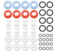 Hary 48 Pcs Tap Washers for Mixer Taps, MixerTap Washers for Kitchen Sink, Tap Seals Repair Kits Assorted UK