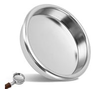 HARY 58mm Back Flush Blind Filter Stainless Steel Backflush Disc Insert Cleaning Disc for Coffee Machine Espresso Backflush Cleaning Disc Coffee Machine Blank