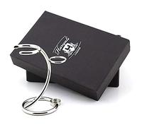 Haryali London Razor Stand - Sustainable Shaving Stand - 2 in 1 Brush and Razor Stand Holder - Curved Design - Non-Rustic - Chrome finish - Shaving Brush Stand - Razor Holder - Zero Waste