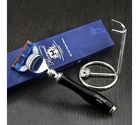 Haryali London 5 Edge Shaving Razor and Stainless Steel Stand Perfect Shaving Kit for Men