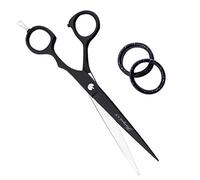 Haryali London Black 6.5" Professional Hairdressing Barber Scissors Men's Grooming Hair Cutting Salon Shears for Men and Women