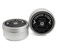 Haryali London, Leather Strop Balm Paste 100ml - Non Abrasive Strop Conditioning Paste & Strop Polish - Honing Paste Leather Strop Conditioner for Straight Razors