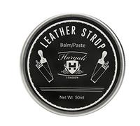 Haryali London, Leather Strop Balm Paste 50ml - Non Abrasive Balm Strop Conditioning Paste - Honing Paste Leather Strop Conditioner for Straight Razors