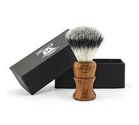 Haryali London Badger Look Synthetic Hair Shaving Brush - Wooden Handle Shaving Brush