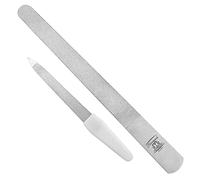 Haryali London Metal Nail Files Professional Nail File for Shaping Styling Natural, Gel & Acrylic Nails, Double Sided Diamond Nail File for Women and Men, Nails Accessories Tools for Home & Salon Use