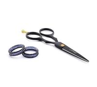 Haryali London Professional Stainless Steel 5 Inch Beard & Moustache Scissors for Eyebrows, Eyelashes, Nose and Ear Hair Trimming Scissors