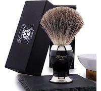 Haryali London Shaving Brush - Pure Badger Hair Shaving Brush - Luxury Shaving Brush for Men - Exfoliating Natural Bristles