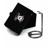 Haryali London, Shaving Razor Stand | Compact Stainless Steel Razor Stand - Chrome Finish Wet Shaving Bathroom Razor Organiser & Grooming Essential | Fits Most Razors