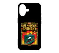Harz Mountains Germany Flag Vintage Railway Travel Art Case for iPhone 17